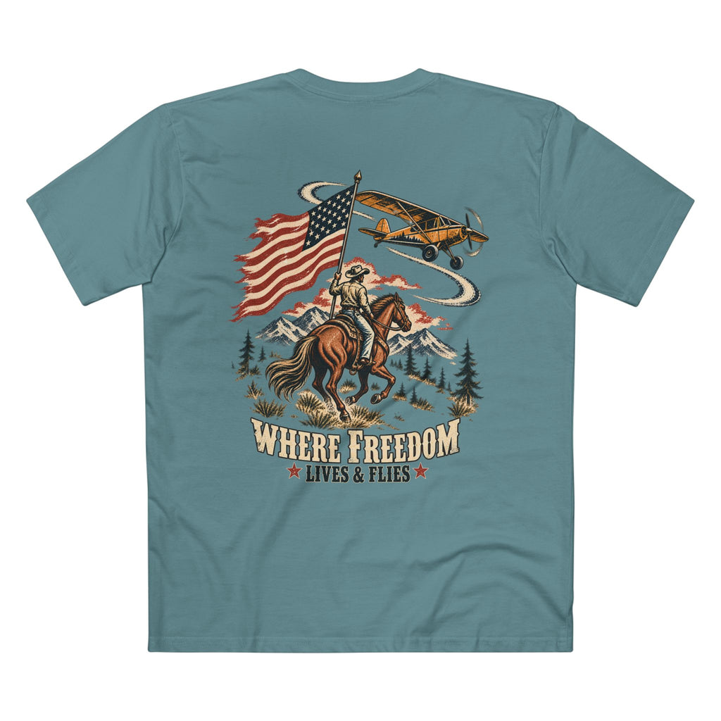 Divide Tee by Rodeo Pilots