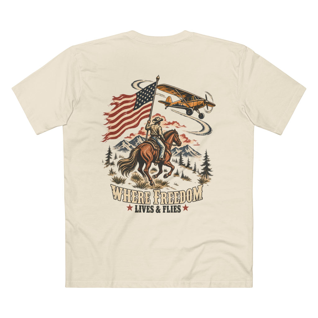 Divide Tee by Rodeo Pilots