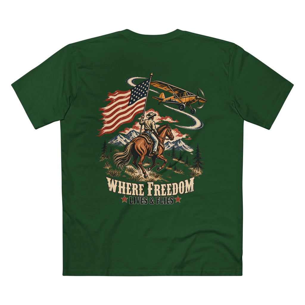 Divide Tee by Rodeo Pilots