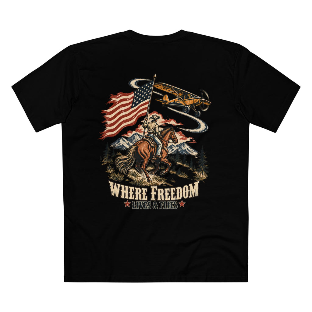 Divide Tee by Rodeo Pilots