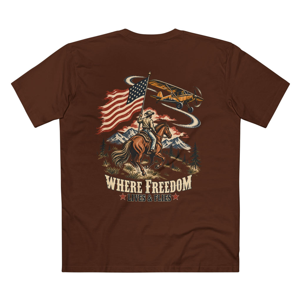 Divide Tee by Rodeo Pilots